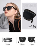 Cyxus Custom Personalized Polarized Foldable Sunglasses UV400 Protection 1019