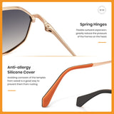 Cyxus Polarized Sunglasses P1021W06 Spring Hinges