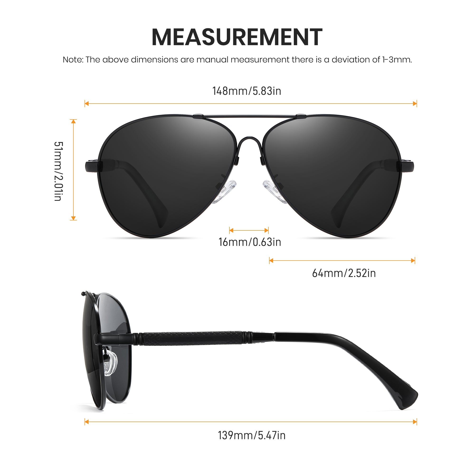 Gafas de sol polarizadas 1047