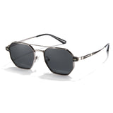 Cyxus Magnetic Geometric Polarized Sunglasses 1054