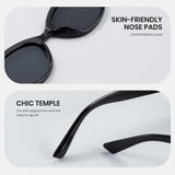 Y2K Style Non Polarized Sunglasses 1067