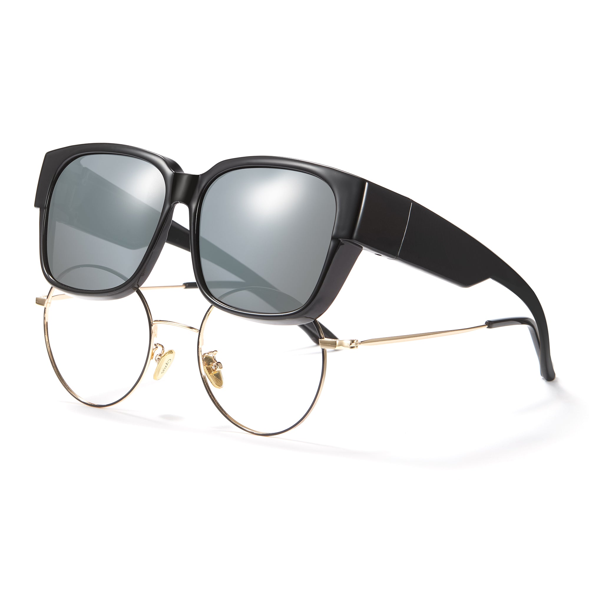TAC Fit Over Wraparound Polarized Sunglasses 1821
