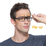 Blue Light Blocking Clip On Glasses 8000L04 Clip On Computer Glasses cyxus