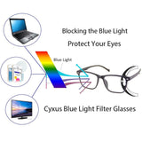 Blue Light Blocking Glasses Wood Computer Glasses cyxus