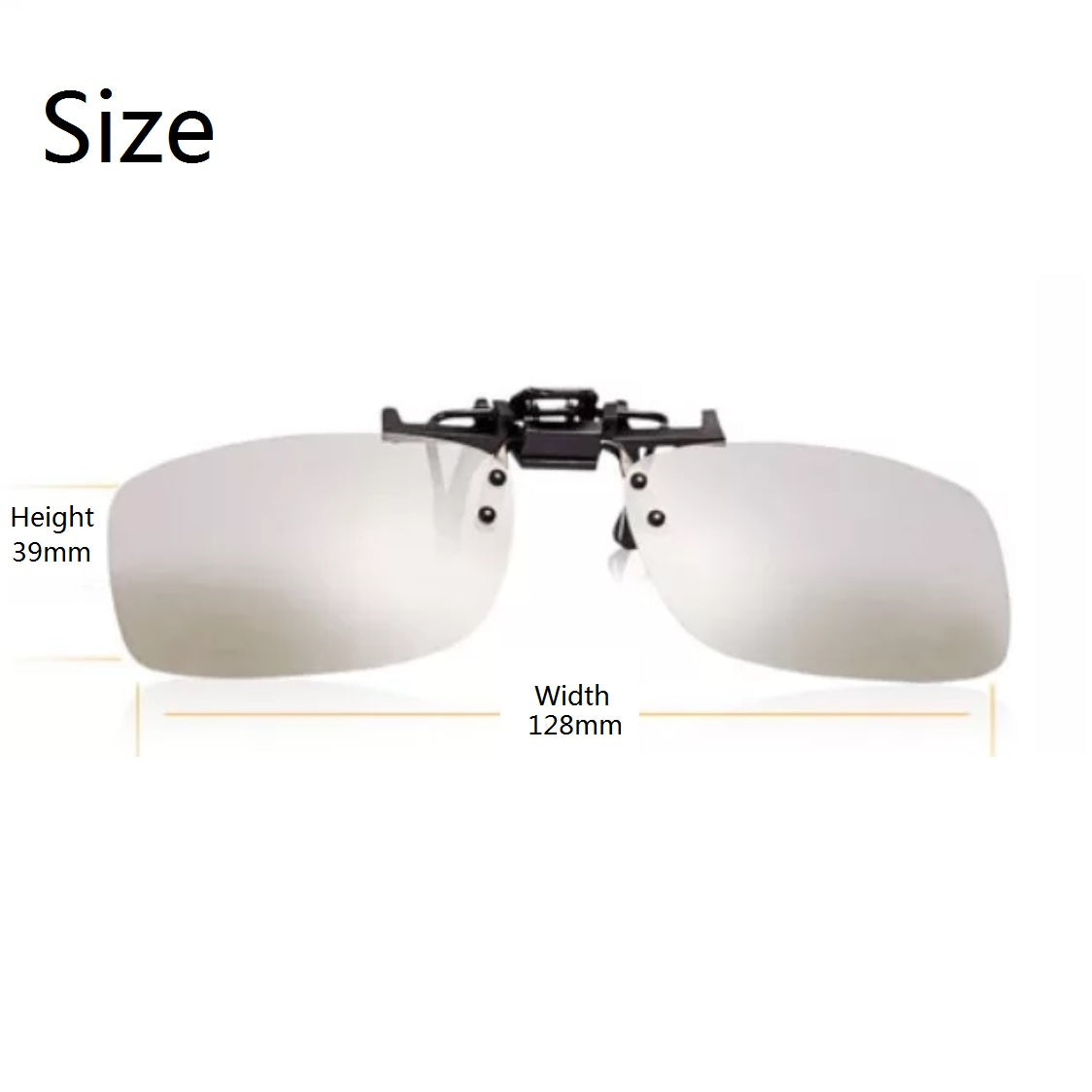 3D Glasses Clip-on Glasses for RealD & IMAX 3000B Clip On Computer Glasses cyxus