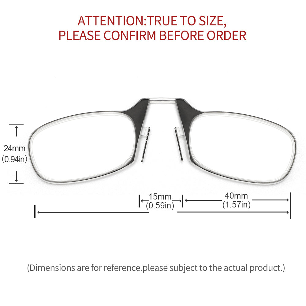 Presbyopia Blue Light Blocking Clip on Reading Glasses 2606 Reading Glasses cyxus