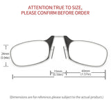 Presbyopia Blue Light Blocking Clip on Reading Glasses 2606 Reading Glasses cyxus
