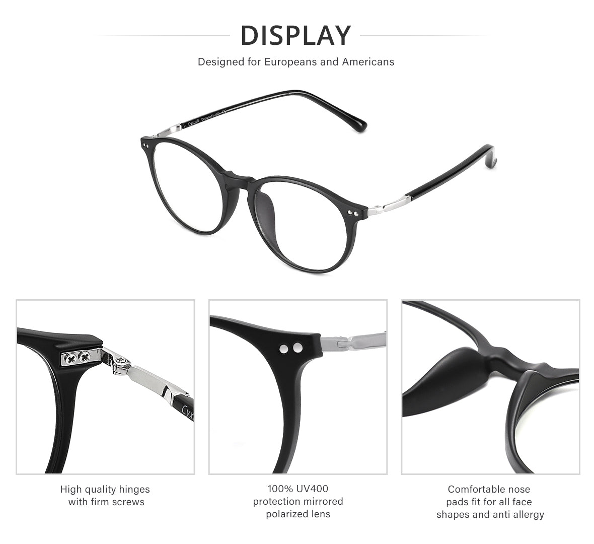 Blue Light Blocking Glasses Rhodie Computer Glasses cyxus