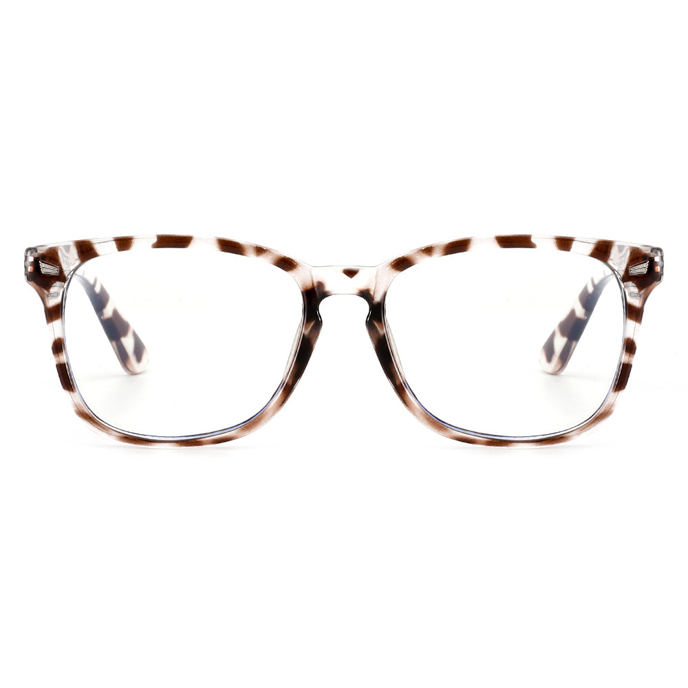 White Tortoise Blue Light Blocking Glasses Wing Computer Glasses cyxus