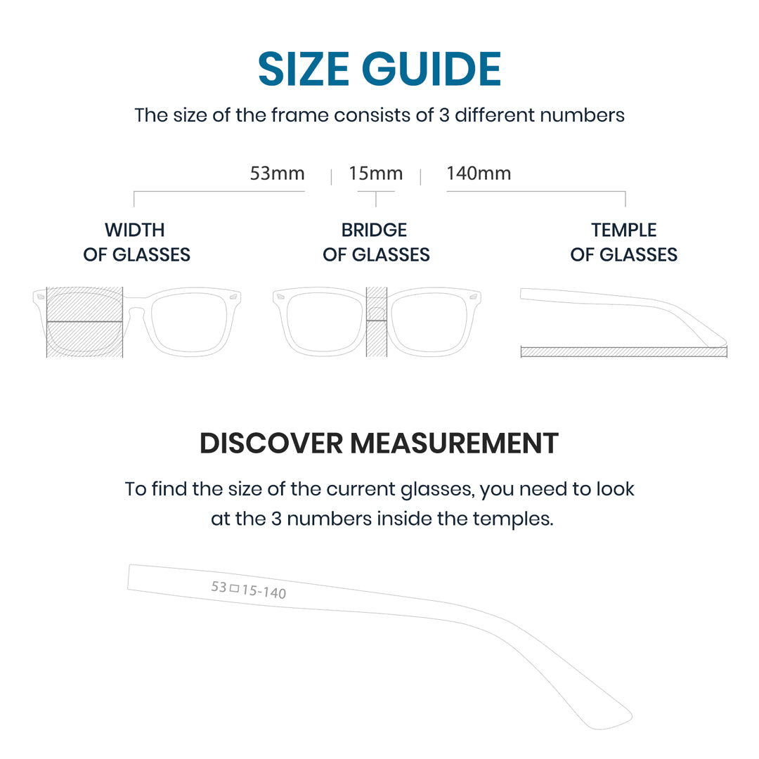 SIZE GUIDE:The size of the frame consists of 3 different numbers