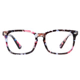 Floral Print Retro Style Anti-Blue Light & Prescription Glasses