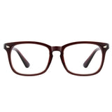 Tea Brown Retro Style Anti-Blue Light & Prescription Glasses