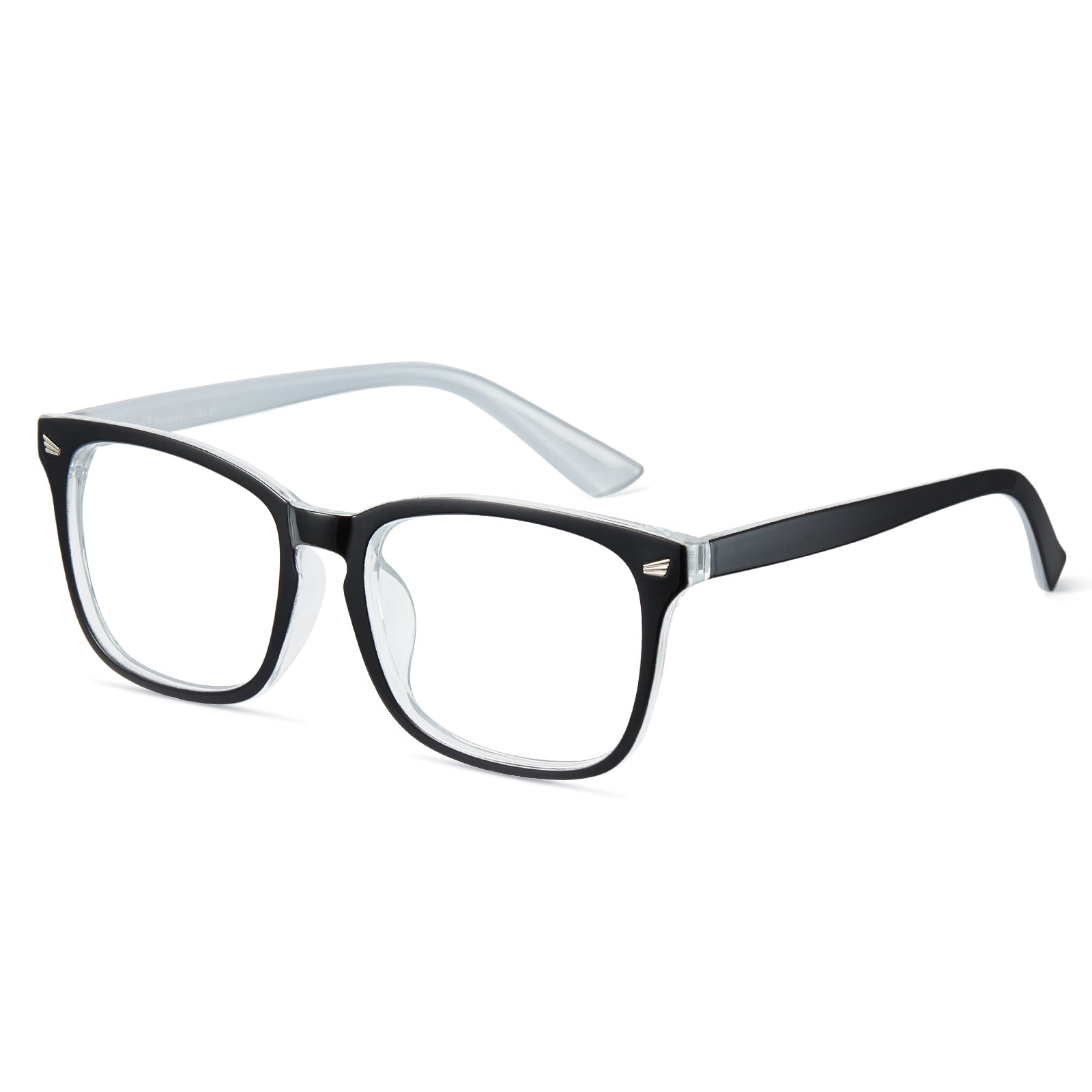 Black Crystal Glasses Frame