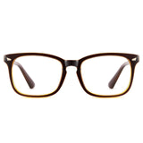 Brown Tea Yellow Retro Style Anti-Blue Light & Prescription Glasses