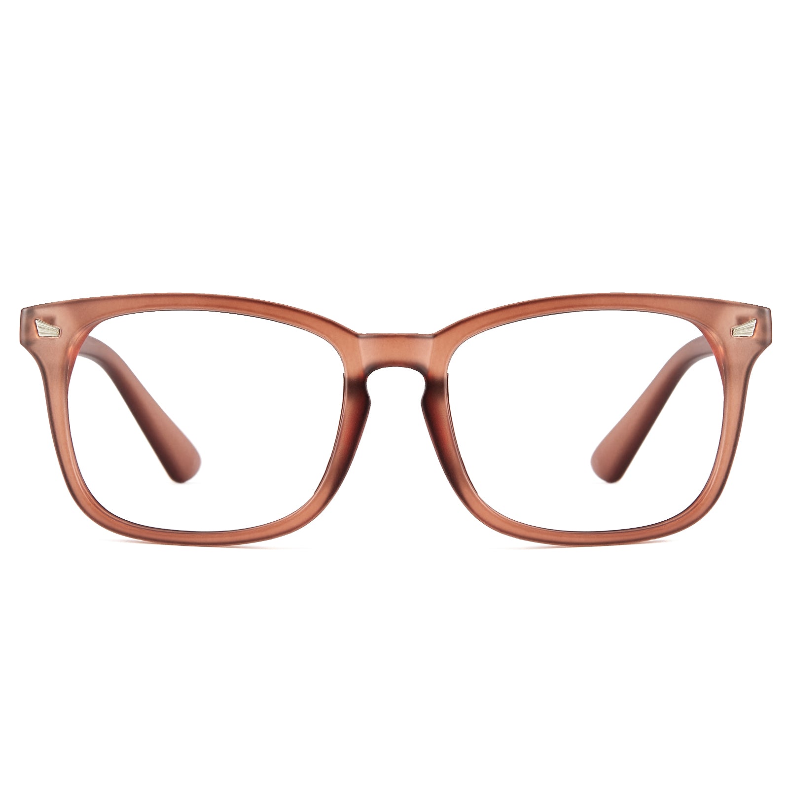 Brown Retro Style Anti-Blue Light & Prescription Glasses