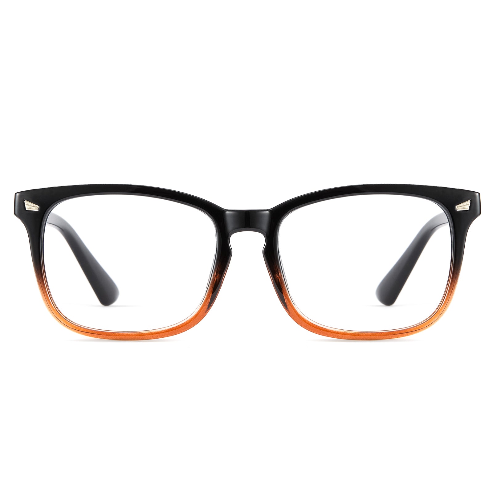 Yellow Gradient Retro Style Anti-Blue Light & Prescription Glasses