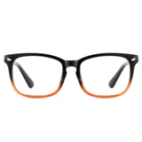 Yellow Gradient Retro Style Anti-Blue Light & Prescription Glasses