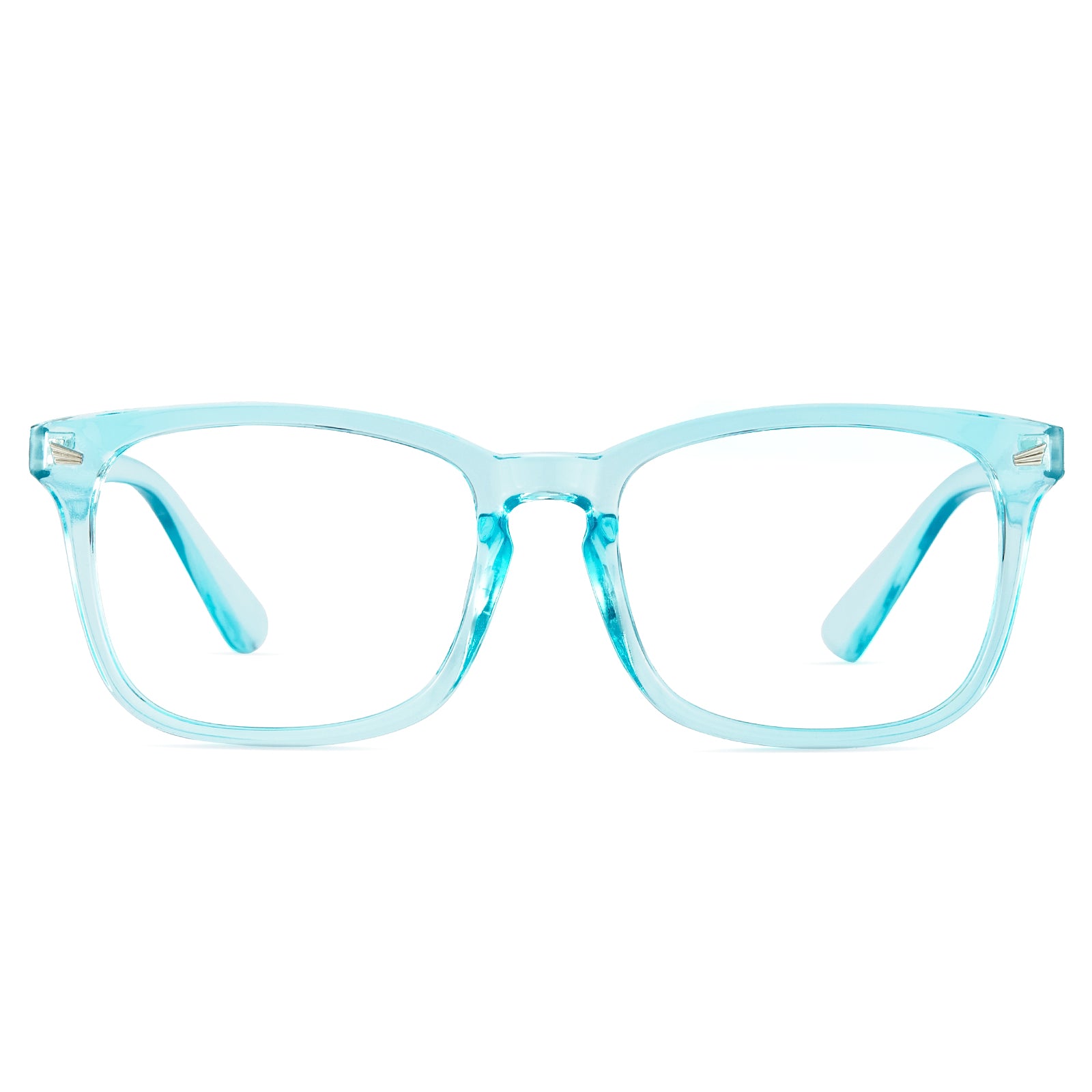 Light Blue Retro Style Anti-Blue Light & Prescription Glasses