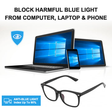 Block harmful blue light From computer, laptop & phone