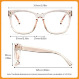 Blue light glasses size