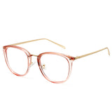 Crystal pink glasses frame