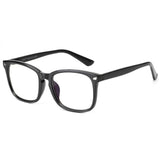 Blue Light Blocking Glasses Wing Computer Glasses cyxus-Bright Black