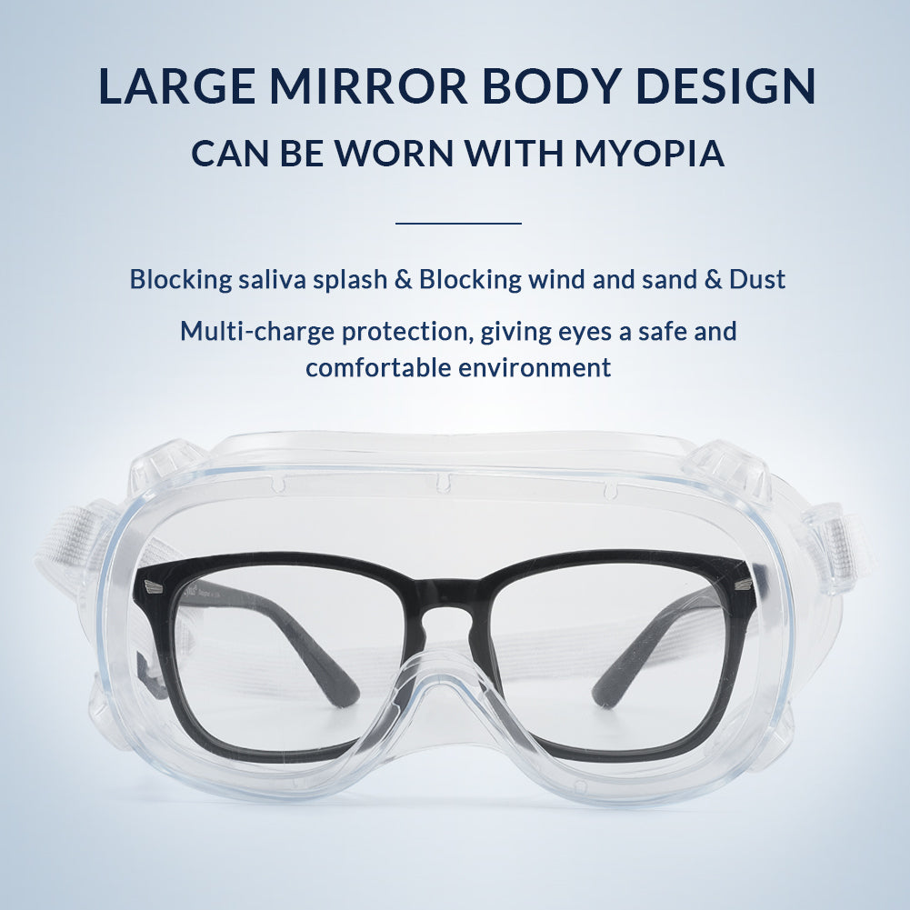 Anti-Fog Anti Virus Medical Goggles Safety Glasses cyxus