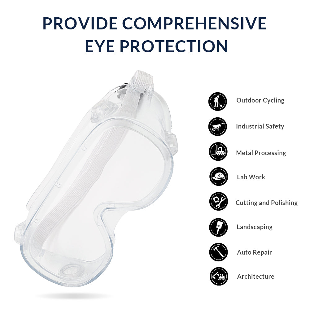 Anti-Fog Anti Virus Medical Goggles Safety Glasses cyxus