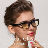 Blue Light Blocking Clip On Glasses 8000L04 Clip On Computer Glasses cyxus