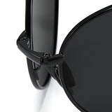 Cyxus Round Polarized UV 400 Protection Foldable Sunglasses 1018