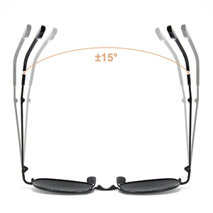 Cyxus Round Polarized UV 400 Protection Foldable Sunglasses 1018