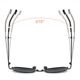 Cyxus Round Polarized UV 400 Protection Foldable Sunglasses 1018
