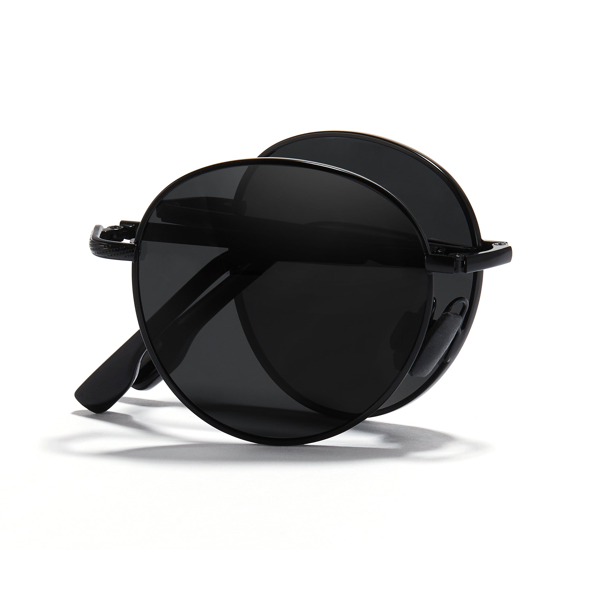 Cyxus Round Polarized UV 400 Protection Foldable Sunglasses 1018 Secondary image