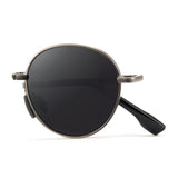 Cyxus Round Polarized UV 400 Protection Foldable Sunglasses 1018