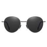 Cyxus Round Polarized UV 400 Protection Foldable Sunglasses 1018