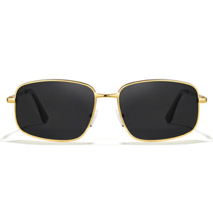 Cyxus Spring Hinge Polarized Sunglasses Metal Frame Anti Glare UV 400 Shade Driving 1024