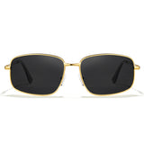 Cyxus Spring Hinge Polarized Sunglasses Metal Frame Anti Glare UV 400 Shade Driving 1024