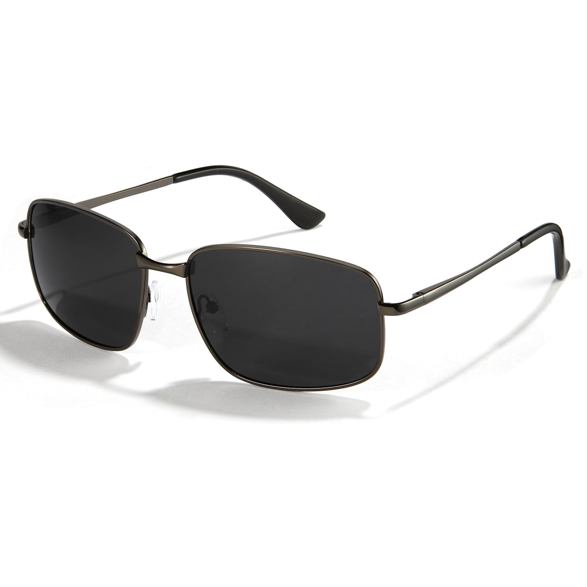 Cyxus Spring Hinge Polarized Sunglasses Metal Frame Anti Glare UV 400 Shade Driving 1024