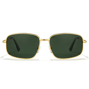Cyxus Spring Hinge Polarized Sunglasses Metal Frame Anti Glare UV 400 Shade Driving 1024