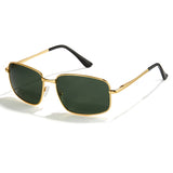 Cyxus Spring Hinge Polarized Sunglasses Metal Frame Anti Glare UV 400 Shade Driving 1024