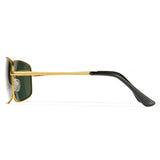 Cyxus Spring Hinge Polarized Sunglasses Metal Frame Anti Glare UV 400 Shade Driving 1024