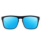 Cyxus Polarized Sunglasses for Men Lightweight Frame UV400 Protection Square Sunglasses 1058