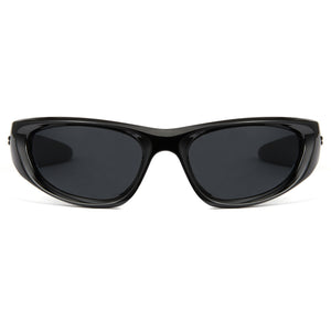 Y2K Style Retro Futuristic Sports Wrapround Polarized Sunglasses 1088