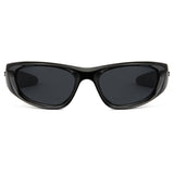 Y2K Style Retro Futuristic Sports Wrapround Polarized Sunglasses 1088