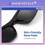 Y2K Style Retro Futuristic Sports Wrapround Polarized Sunglasses 1088