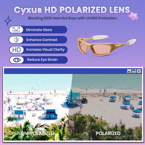 Y2K Style Polarized Sunglasses 1088 - Cyxus