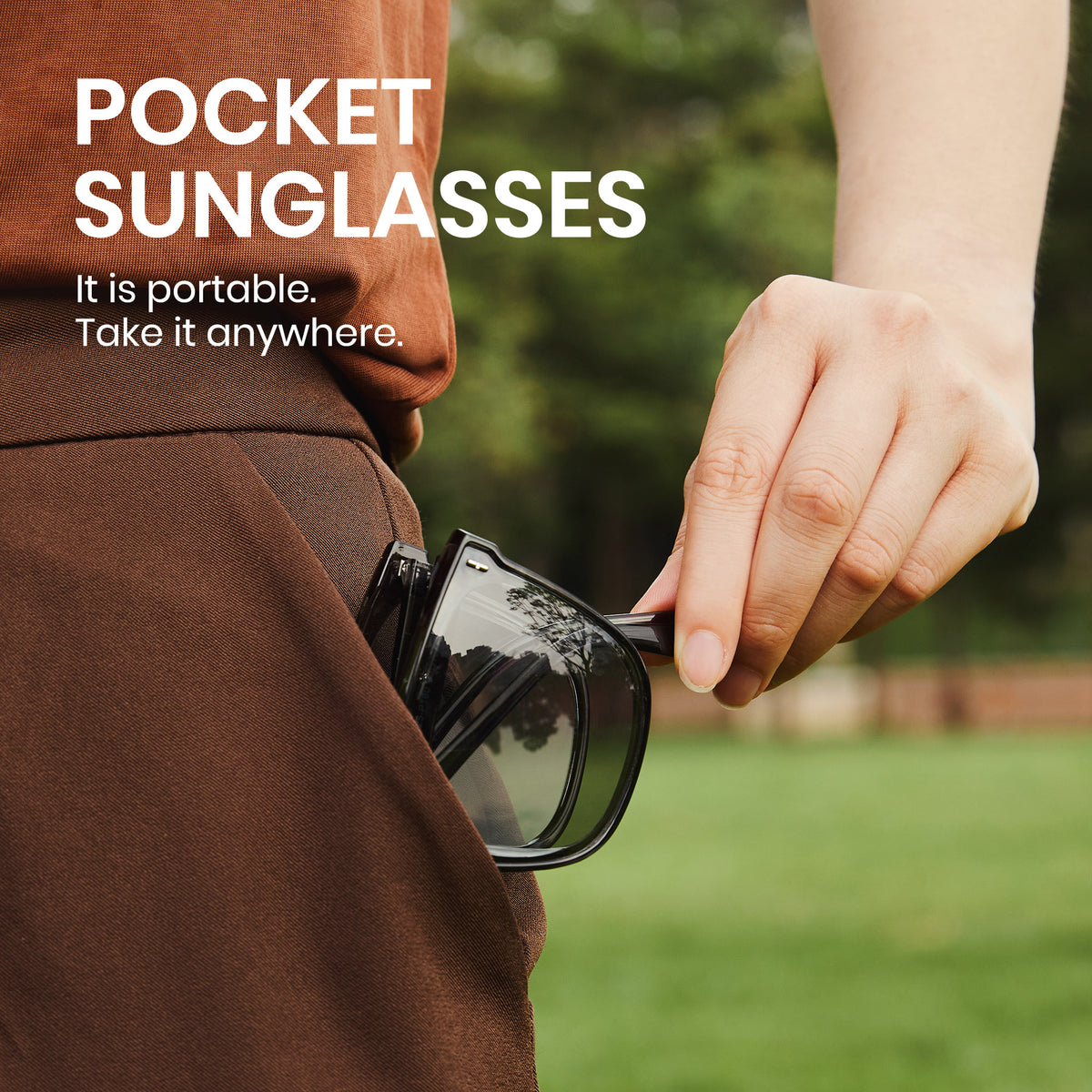 Folding Polarized Sunglasses 1104