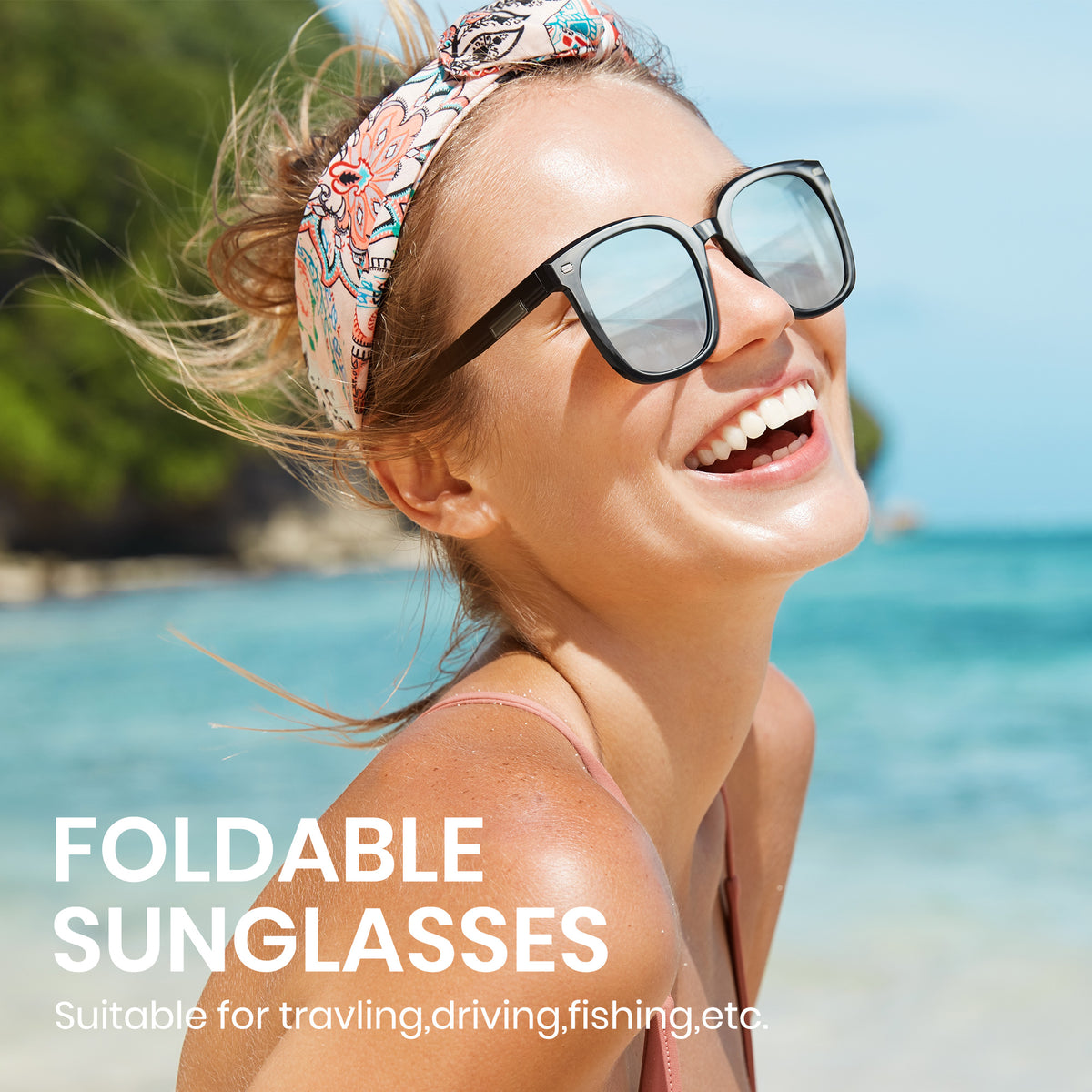 Folding Polarized Sunglasses 1106