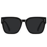 Cyxus Clip-on Polarized Sunglasses, Fit Over Sunglasses for Men&Women UV400 Protection Lightweight & Oversized to Drive or Go Over