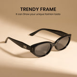 Cat Eye Plastic UV400 Protection Women Sunglasses 1147